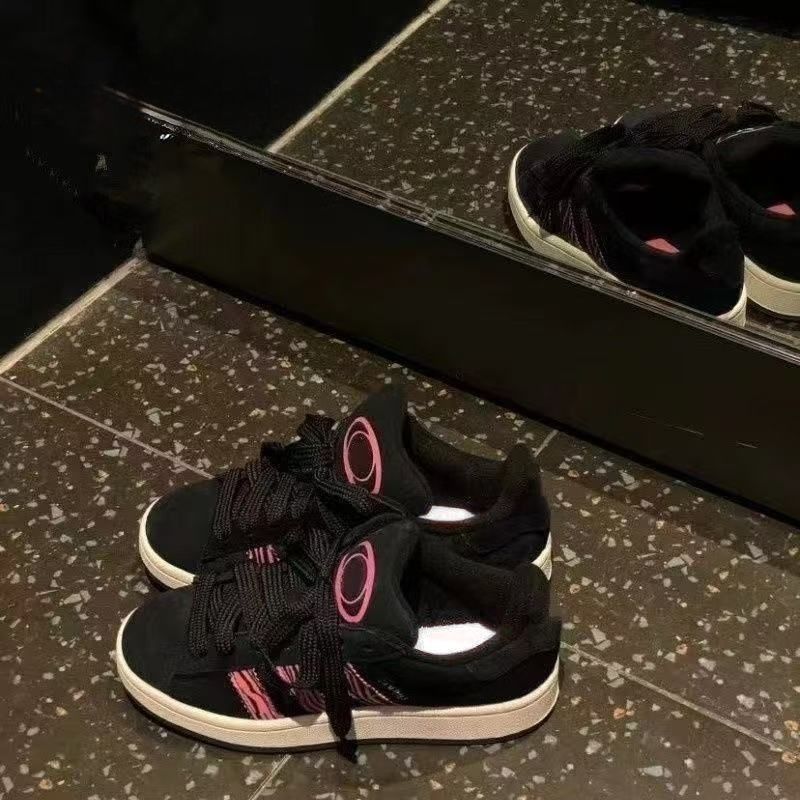 Maillard Vibe viento transpirable antideslizante zapatos de tabla bajos para hombres y mujeres con el mismo estilo 2025 verano nuevo estilo zapatos negros de todo fósforo