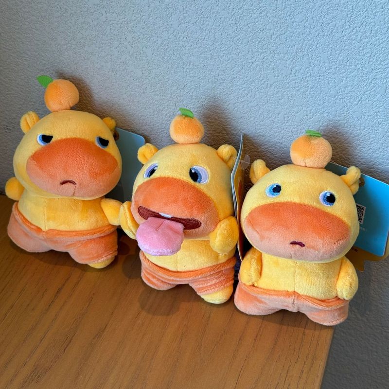 本物のスポット DuoAi Capybara Lulu 周辺ぬいぐるみ面白いスクールバッグバッグペンダントキーホルダー人形ギフト|undefined