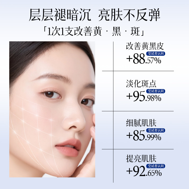 抖音同款打斑瓶美白祛斑精华紧致提亮月光宝盒抗皱淡斑精华液套盒|undefined