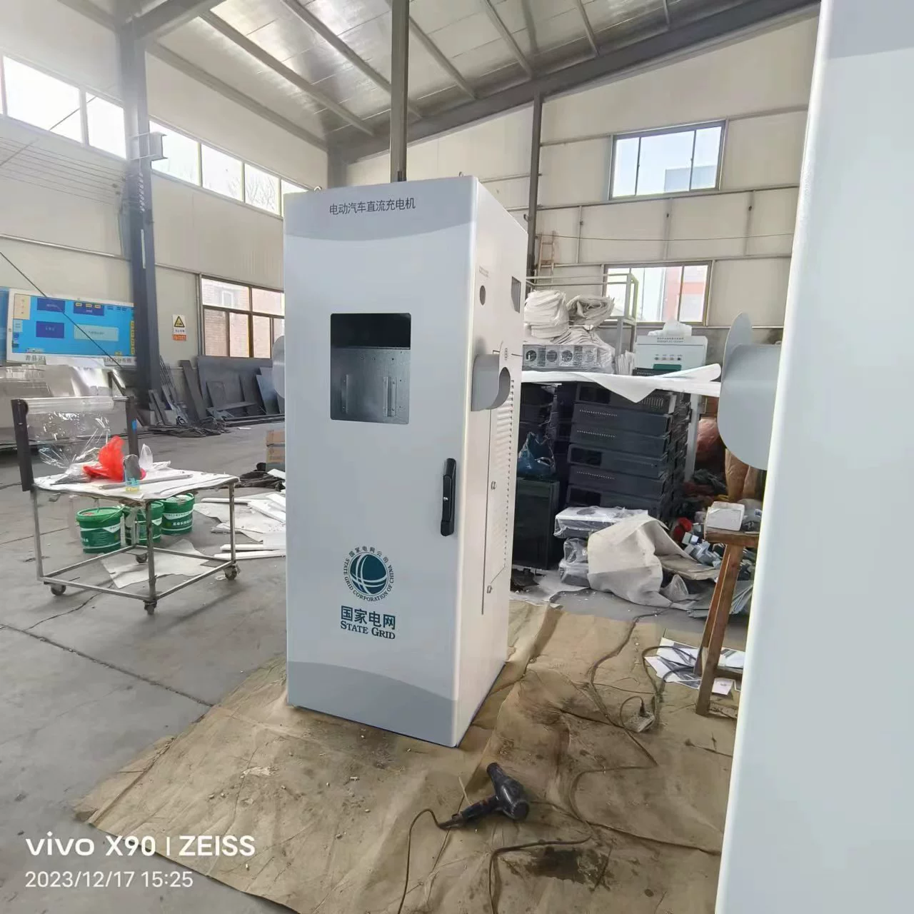 Зарядная станция постоянного тока State Grid для электромобилей, зарядное устройство для электромобилей BYD, степень защиты IP66