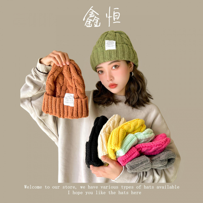 新款韩版潮流两件套可爱小熊一体帽子围巾加厚保暖帽电动车防寒帽|undefined