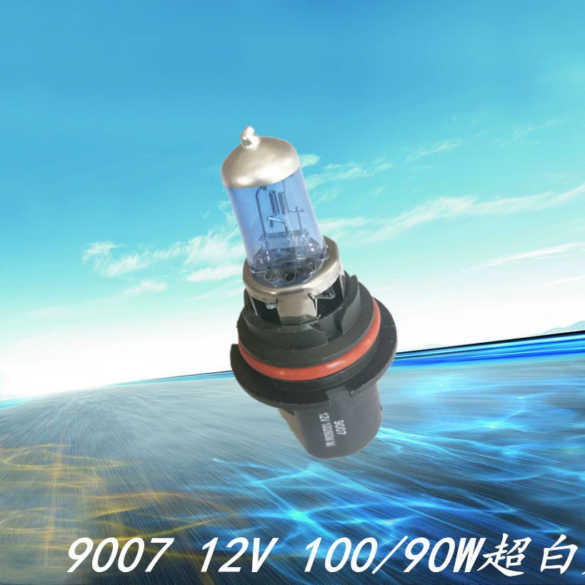 Прямые поставки с завода «9007 12V 100/90W Super White Light Галогенная лампа» синий пузырь