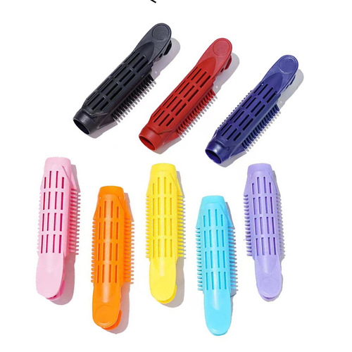 Hair root fluffy clip lazy perm air bangs curl styling Korean hair clip curling barrel styling plastic
