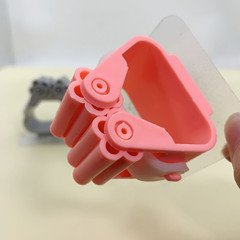 Traceless mop clip without punching holes for hanging broom holder Hook card holder traceless bathroom wall-mounted storage rack