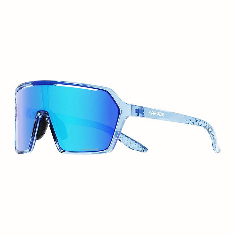 Gafas Polarizadas de Ciclismo de TR90, Protección contra Viento y Arena, Apto para Miopía, para Ciclismo y Senderismo