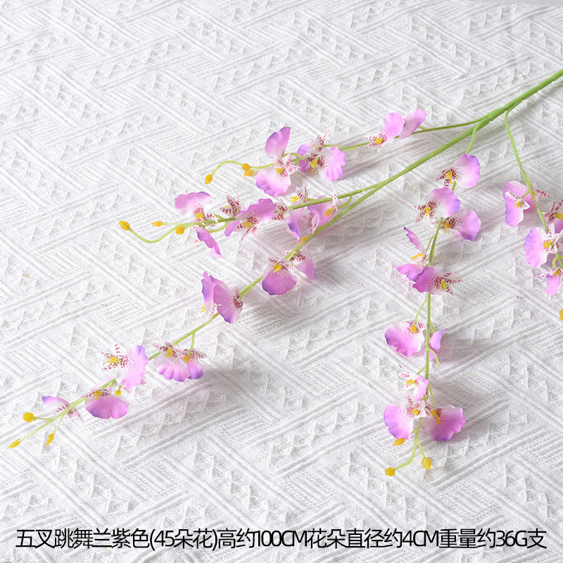 5 horquillas bailando azul púrpura