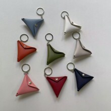 三角包可放香片零钱包符草门禁卡收纳耳机数据整理挂饰便携挂饰