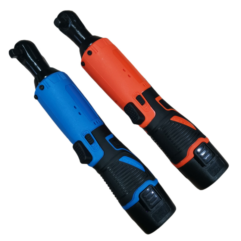 12V18V Llave de trinquete eléctrica de litio al por mayor TianC90 grados de ángulo recto Truss etapa Llave de trinquete eléctrica