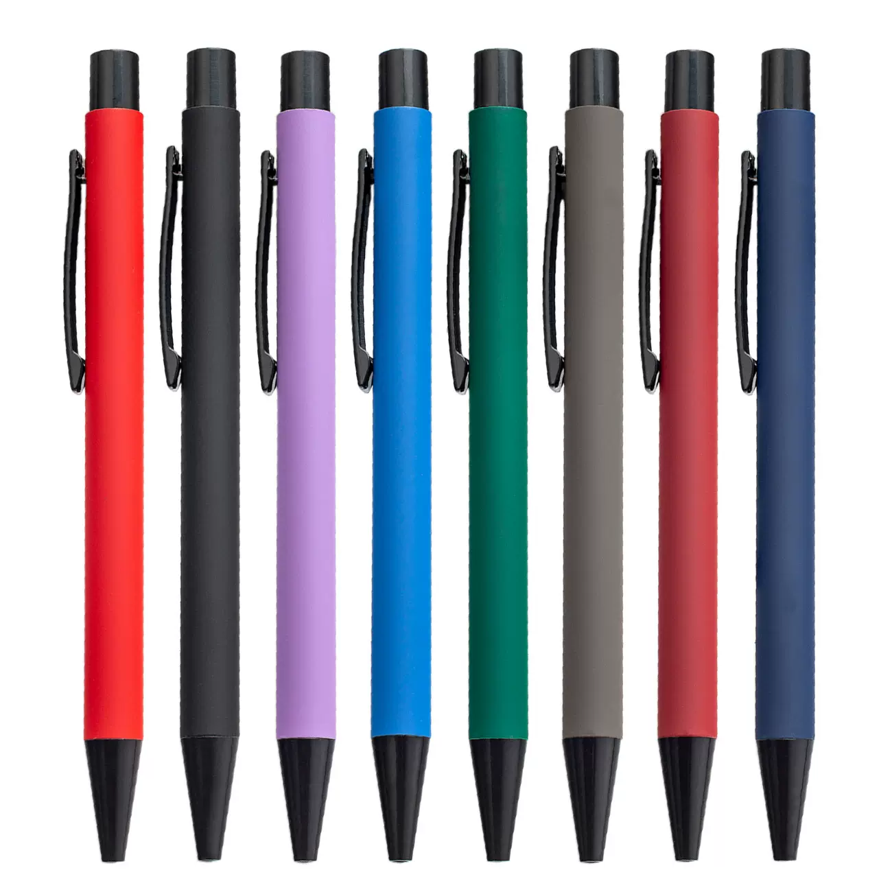 铝杆笔工厂现货喷胶笔金属按动圆珠笔学生办公酒店银行前台签字笔