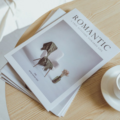 Ins style simple English magazine shooting background live broadcast photo props street shooting model house B&B decoration ornaments