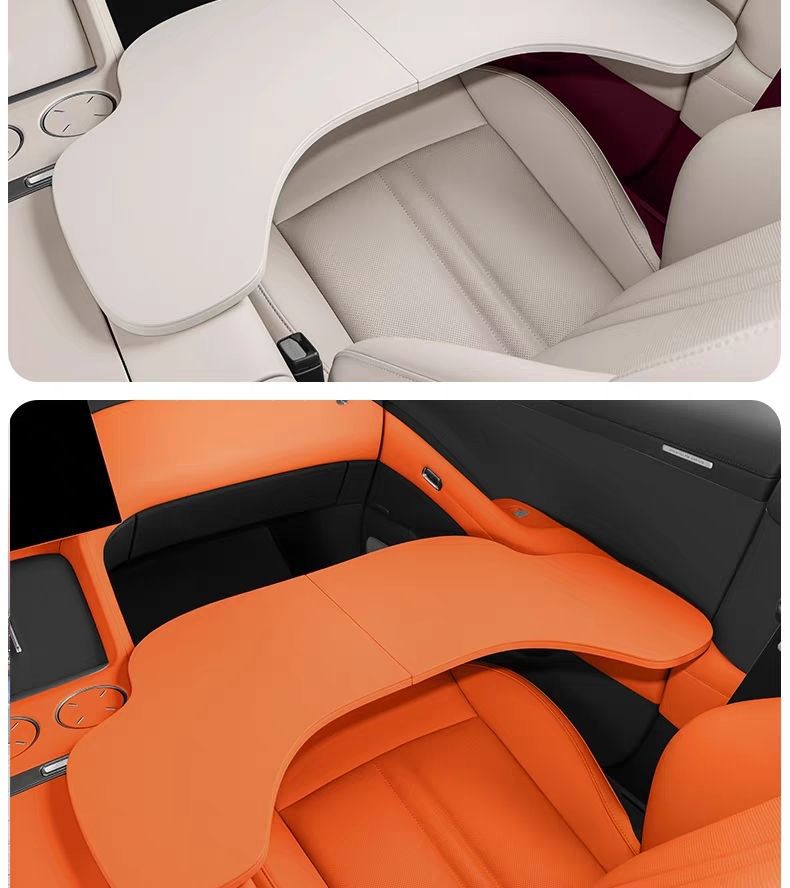 Suitable for Xiaomi Yu7 Car-Mounted Small Table, Multifunctional Folding Office Computer Desk, Modification Accessories Wholesale