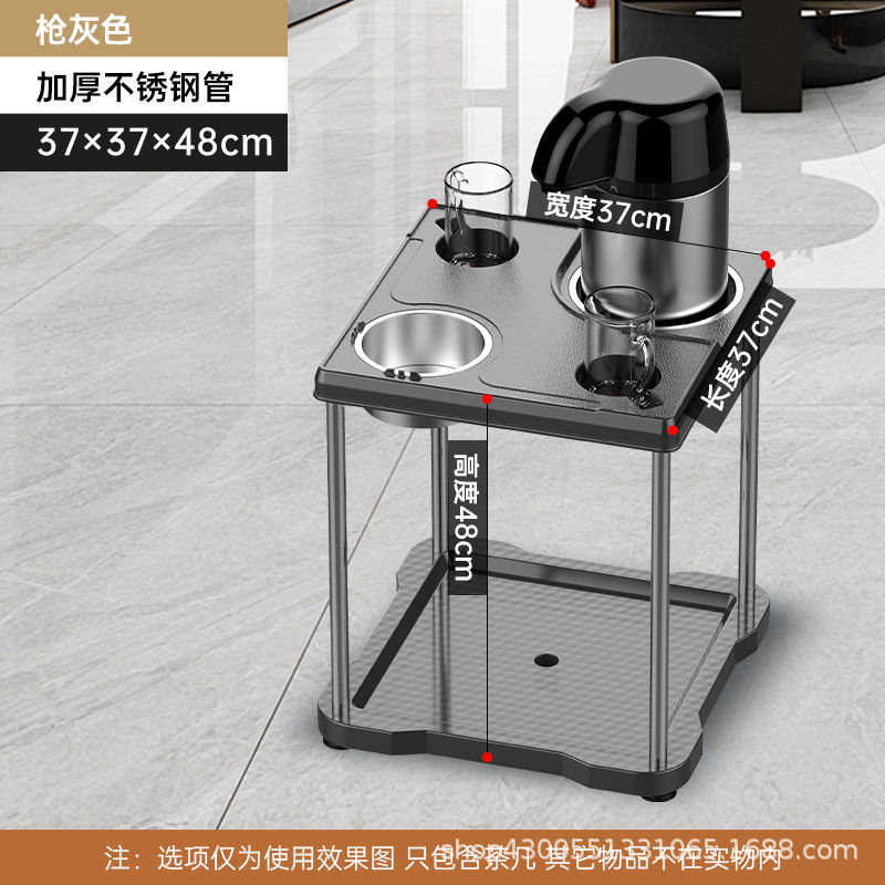 Mesa de mahjong, mesa de centro, estante de té, sala de ajedrez y cartas, mesa de café pequeña junto a la máquina de mahjong, cenicero, estante para vasos de agua, mesa de té de la casa de mahjong