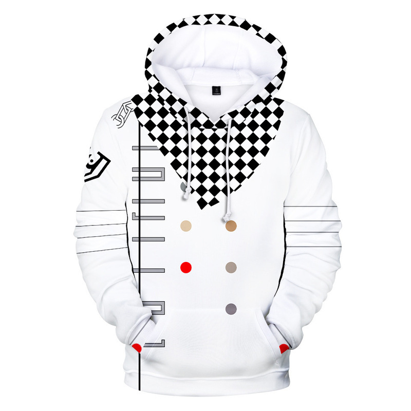 Cross-Border European and American New Product Elastic Fleece Character Clothing 3D Digital Printing Large Size Hooded Sweatshirt for Adult Men Cross-Border European and American New Product Elastic Fleece Character Clothing 3D Digital Printing Large Size Hooded Sweatshirt for Adult Men
