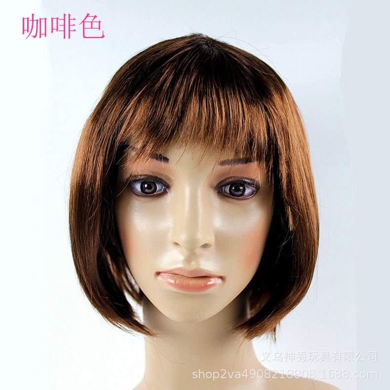 Fotografía de rendimiento apoyos de Halloween suministros de danza peluca conjunto de pelo estudiante pelo BOBO