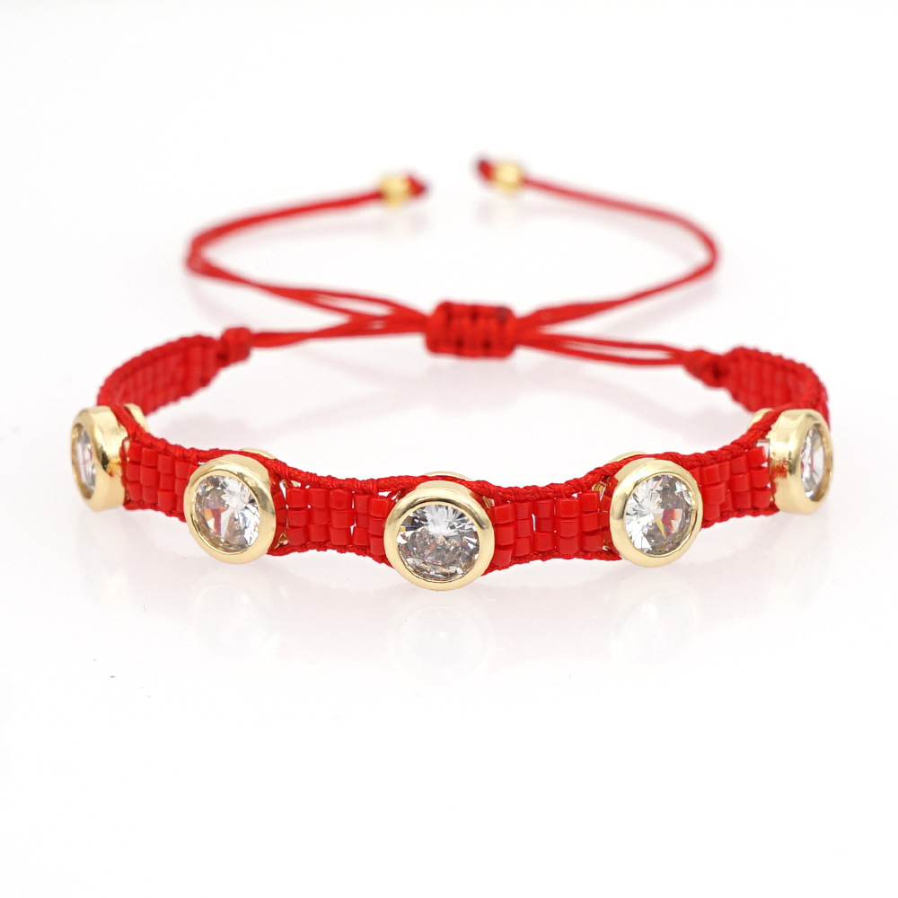 Pulsera De Borlas De Cuentas De Arroz Miyuki Con Estilo Simple display picture 3