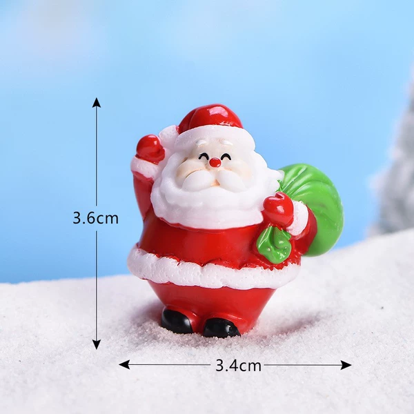 A type Santa Claus ornament