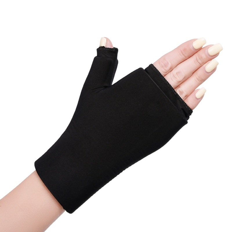 Hot and Cold Gel Gloves, Unisex Ice Compress Pressure Gloves, Sports Shock-Absorbing Fitness Wrist Guards