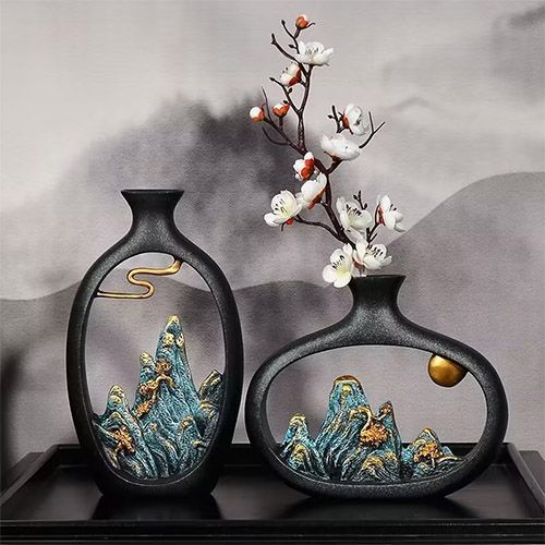 New Chinese style vase ornaments porch l...