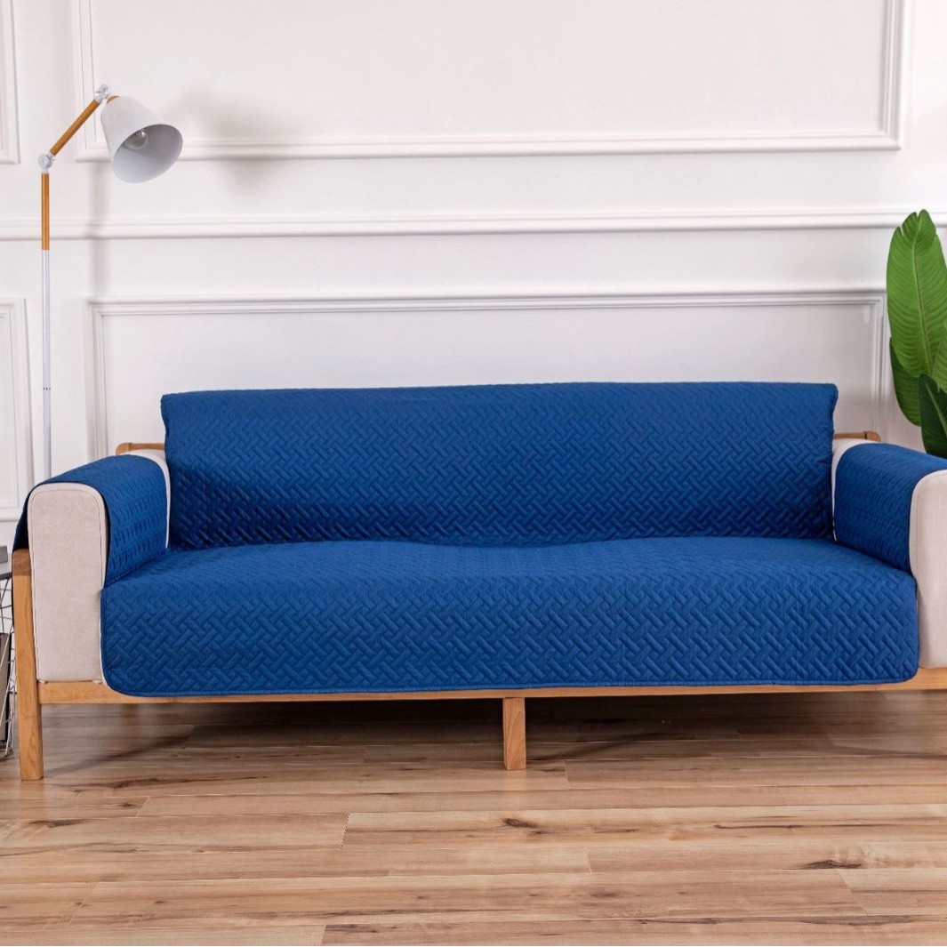 Exportación de comercio exterior transfronterizo Cojín de sofá integrado de doble cara Cojín de sofá para mascotas simple impermeable y a prueba de suciedad Funda de cojín Amazon