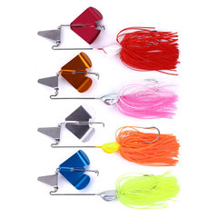 Mustache Man Surface Tractor Rotating Compound Flash 22g Long Cast Metal Lure Freshwater Sea Fishing Bait