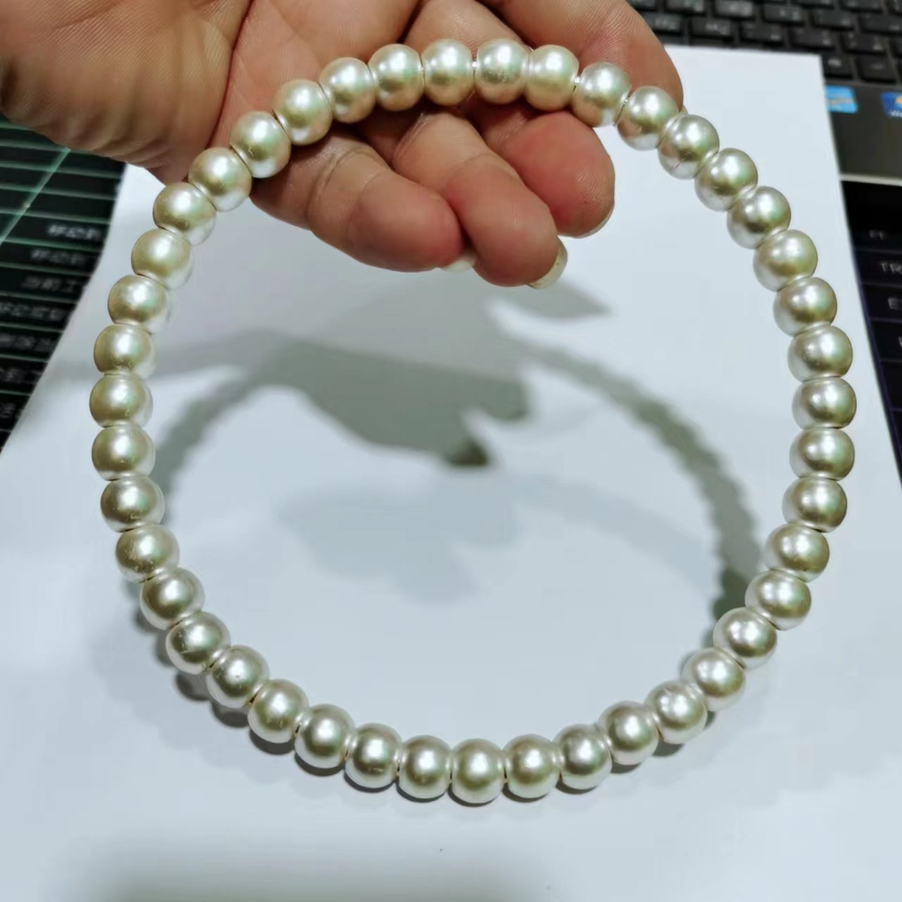 Bag Pearl Handle Handle Women's Bag Hardware Accessories Handle Explosion Personalized Pearl