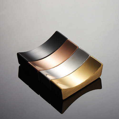 Aion 304 stainless steel chopstick holder hotel chopstick holder hollow titanium plated table chopstick pillow golden Korean restaurant