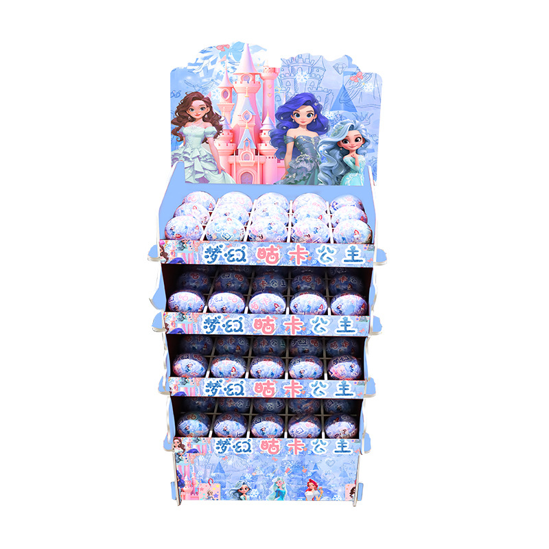 Caja de Pastel de Doble Capa con Diseño de Dibujos Animados, Material de Pegamento en Crema, Paquete de Regalo de Cumpleaños de Gatitos y Amigos