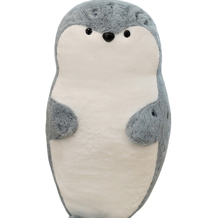 귀엽고 귀여운 물개 봉제 장난감 해양 동물 베개 부드러운 잠자는 쿠션 인형 생일 선물