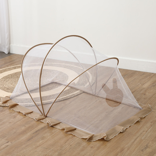 Baby Bed Mosquito Net Children Baby Foldable Mosquito Net Newborn BB Mosquito Cover Child Mongolian Tent Bottomless Universal
