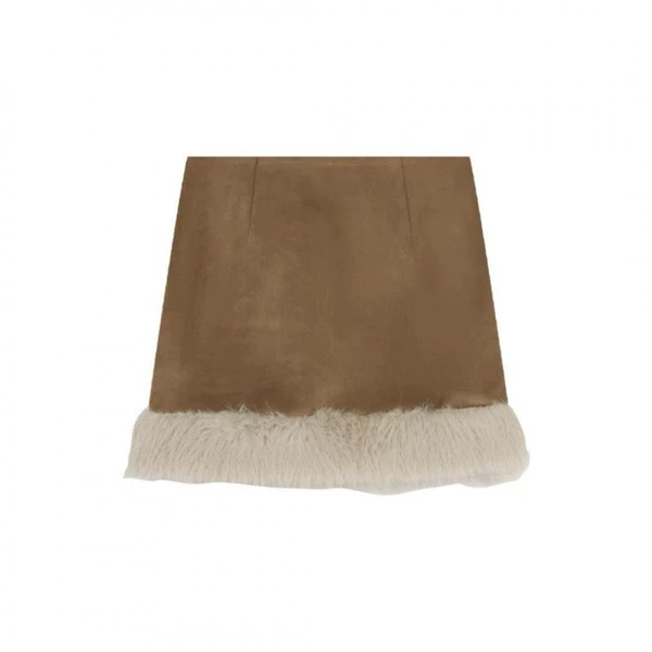 Coffee mini-skirt