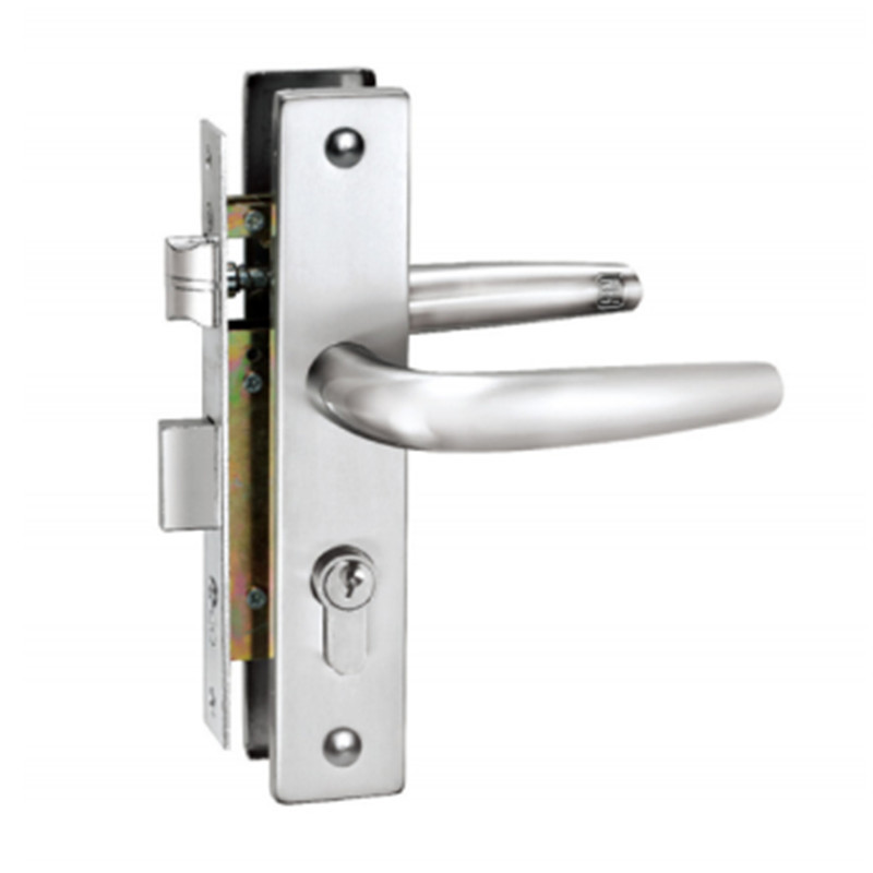 Capitán marca sur de China C9500 manija de puerta plana manija de puerta puente roto puerta cerradura de acero inoxidable puerta manija