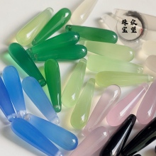 ?7*26mm��Ȼ���ˮ�� ����ɫˮ���ֹ�diy�����朶��h���������