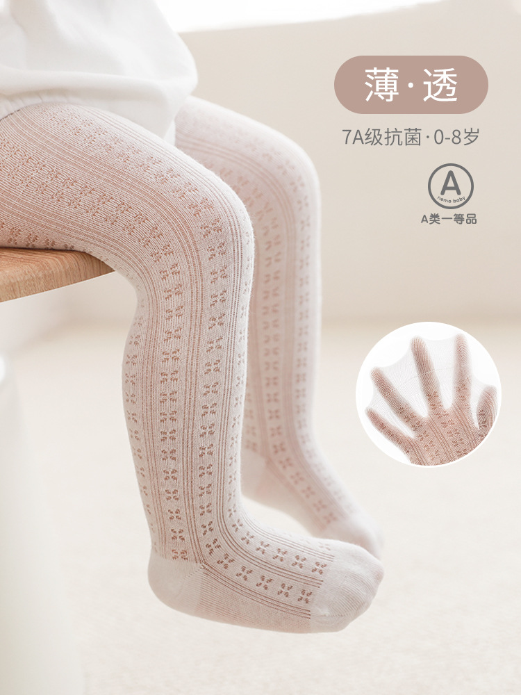 2025 verano nuevos pantalones leggings de malla ultra delgados pantalones para niños Lolita pantalones de niña pantalones de princesa