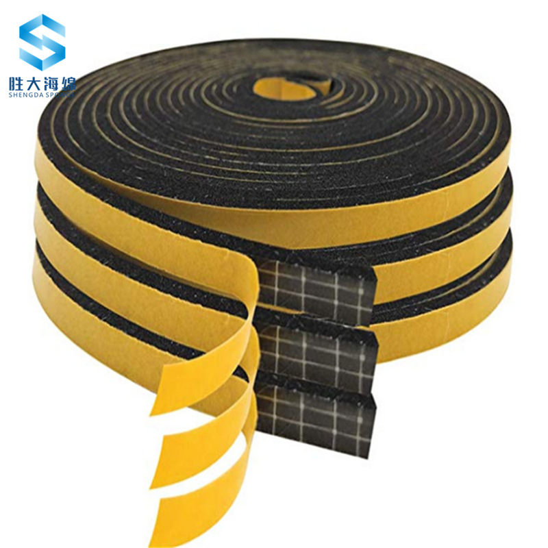 江苏厂家供应风管厂密封隔音隔热 阻燃防火CR氯丁发泡橡胶密封条