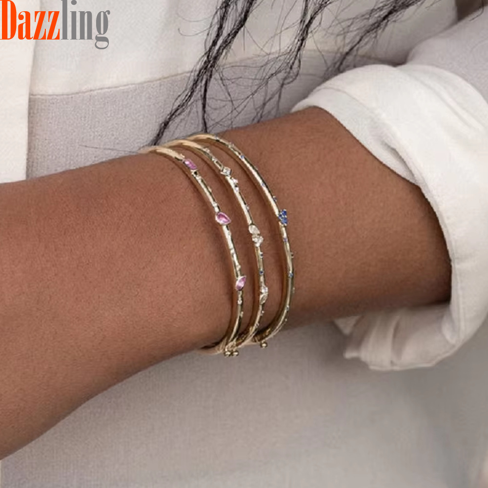 Elegant Women's Charm Bracelet Mirror Polished Versatile Jewelry_voghion.com