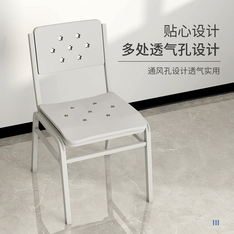 ✅ Standard Camp-Style Three-Drawer Study Desk and Chair Set, Dormitory Office Computer Desk, Two-Drawer Multifunctional Study Chair with Backrest