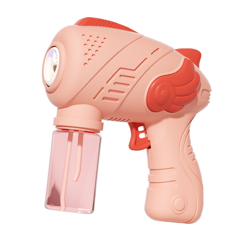 Hot en línea para niños máquina de burbujas automática de gran capacidad no fugas de agua juguetes de mano para niños soplando burbujas de agua