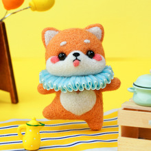 戳戳乐羊毛毡芭蕾舞diy材料包手工制作创意生日礼物自制玩偶朋友