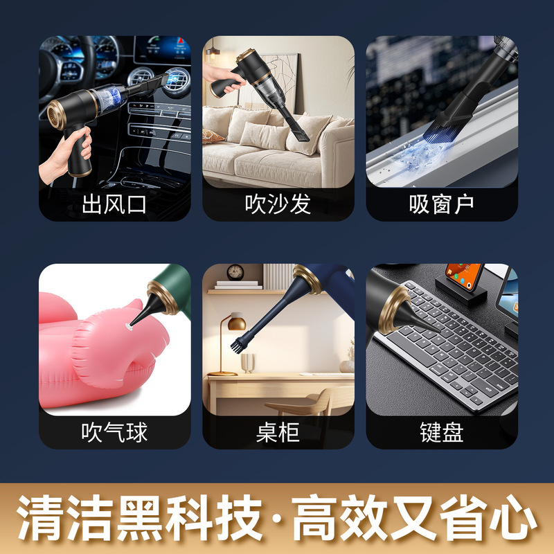 工場直販車用掃除機ブラシレスモーター超吸引ハンドヘルドポータブル掃除機車と家庭用兼用タイプ|undefined