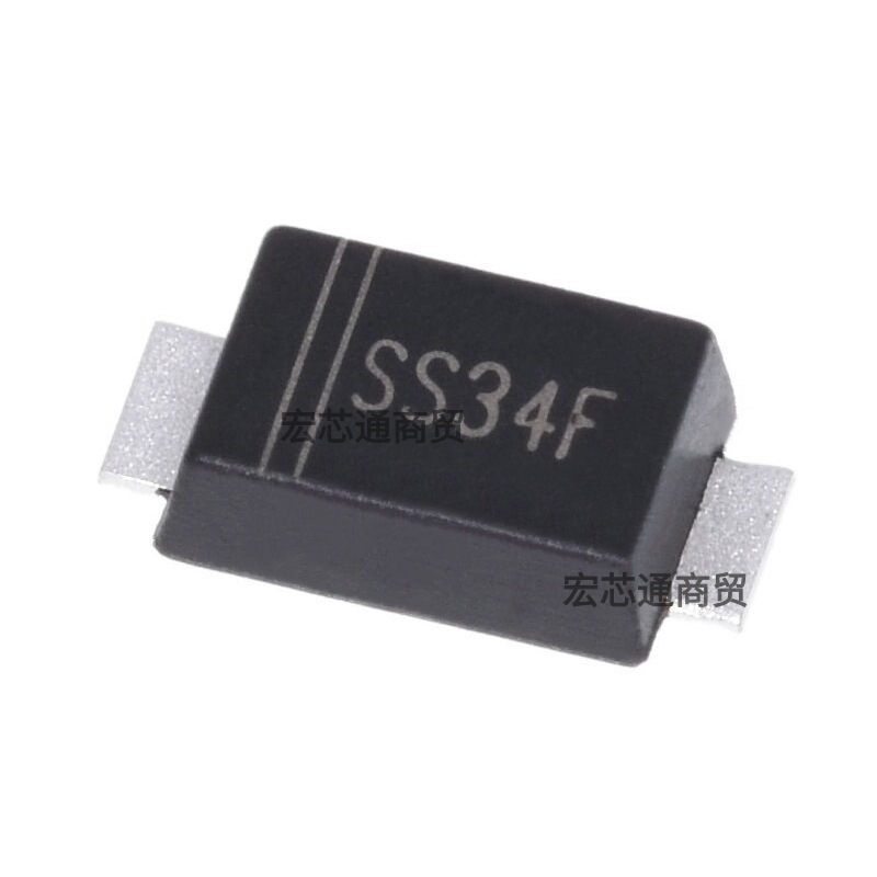 SS34F 贴片SMAF 3A/40V 超薄肖特基二极管 1N5822  SS34 （20个）