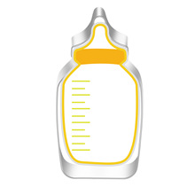 奶瓶不锈钢饼干模具蛋糕烘焙模具翻糖造型切模 批发货源7024