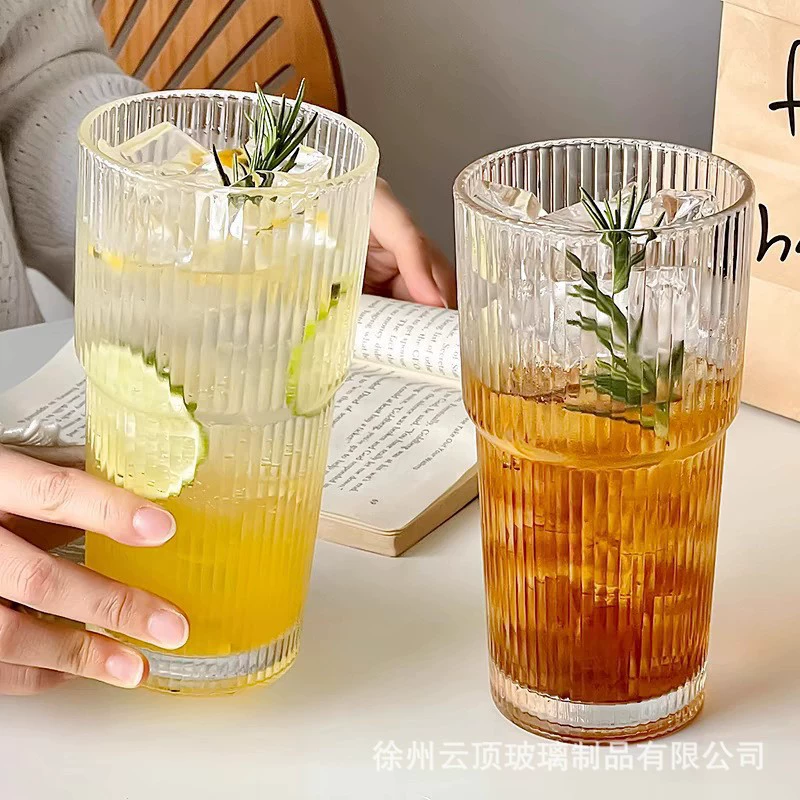 High quality coffee straw with glass, American style