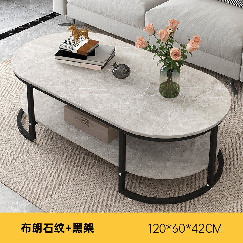 Mesa de café pequeño apartamento simple mesa de café sala de estar hogar Luz de lujo moderna pequeña mesa de café pequeña mesa redonda sofá mesa auxiliar
