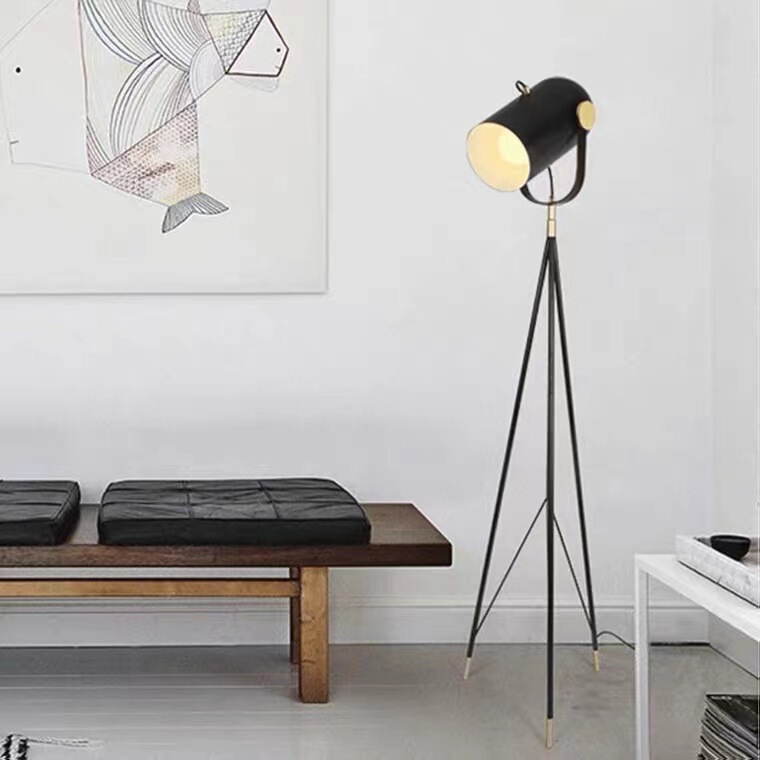 Nordic simple creative tripod floor lamp designer model room living room study retro industrial style decorative lamp Nordic simple creative tripod floor lamp designer model room living room study retro industrial style decorative lamp
