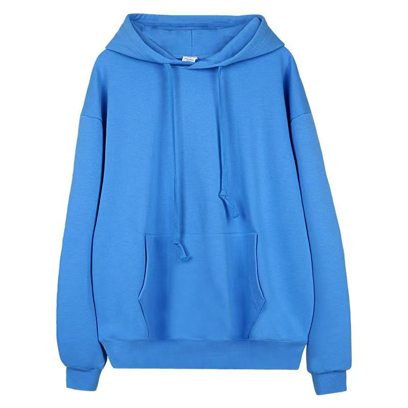 360 terry hooded sweatshirt - blue