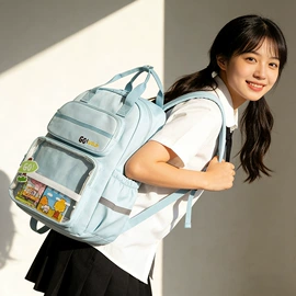 休闲背包;女士双肩包;小学书包