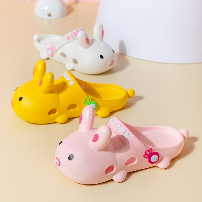 2021 New cute little rabbit slippers Women summer wear girls students online popular ins tide super hot wholesale