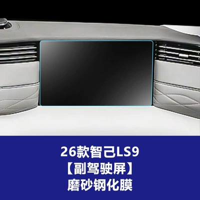 8 9 Instrument Navigation Screen – Car interior film - 26-smart-ls9-passenger-screen-frosted-tempered-film