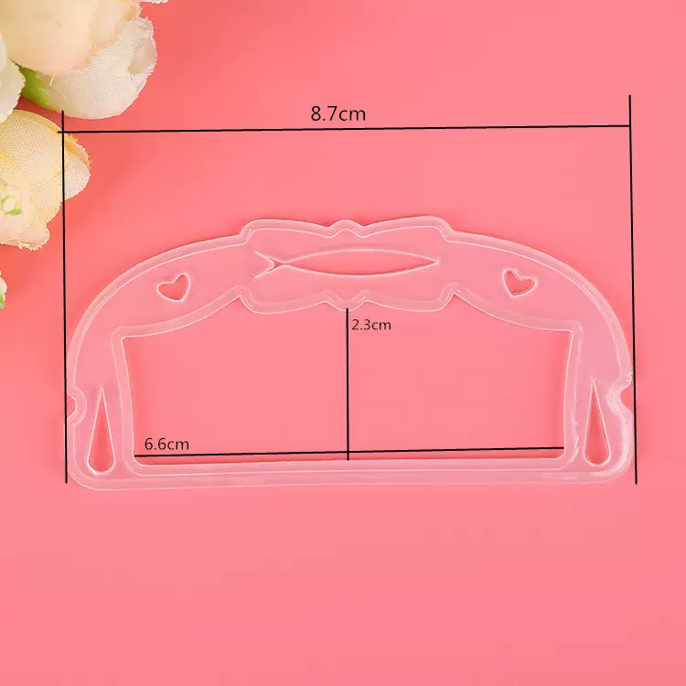 纸箱扣供应线圈本提手 笔记本塑料手把素描本手柄8.7*4.2厘米