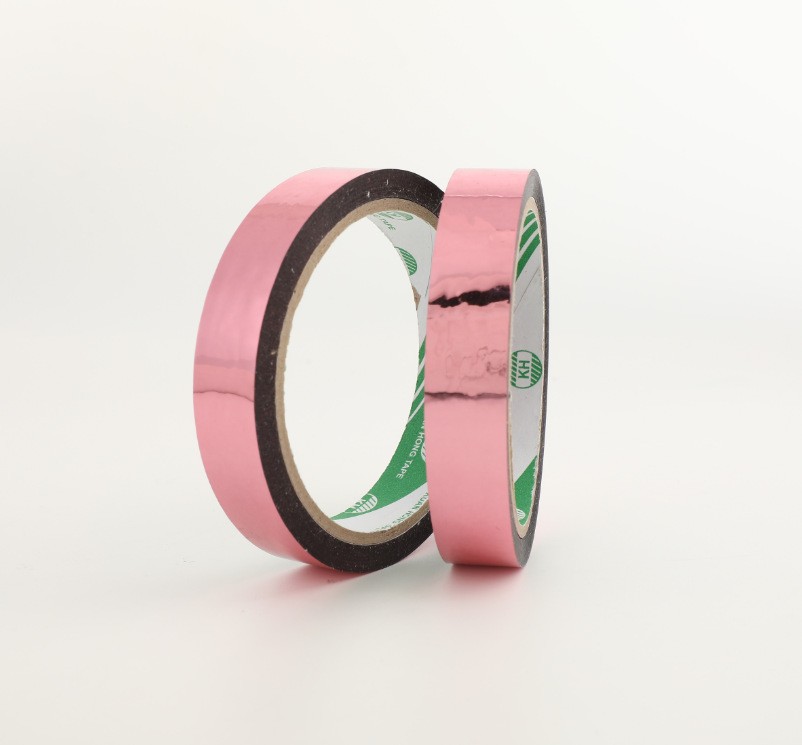 Suministro directo de fábrica cinta láser flash cinta de color brillante embalaje de regalo DIY cinta reflectante decorativa